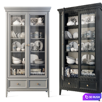 Case showcase hinged Tesoro Aletan