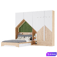 Childrens furniture set 30 3D Model Vray, Corona