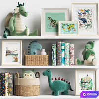 Kids Room Decor 55 3D Model Vray