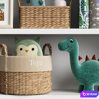 Kids Room Decor 55 3D Model Vray