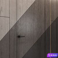 Wall Panel 07 (Muzafarov Collection) 3D Model Corona