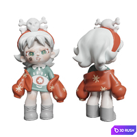 Figure Dora Reject Definition 3D Model Corona