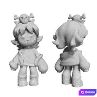 Figure Dora Reject Definition 3D Model Corona