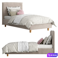 Bed Betsy Askona 3D Model Corona
