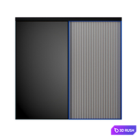 Sofia - Grafica sliding partitions 3D Model Vray, Corona