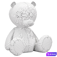 Carte Blanche Me to You Tatty Teddy 3D Model Corona