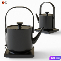 Kettle BORK K710 3D Model Vray, Corona