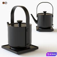 Kettle BORK K710 3D Model Vray, Corona