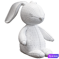 Jellycat Minikin Bunny Rabbit Toys by Houtendiershop 3D Model Corona