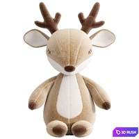 Deer Toys 3D Model Corona