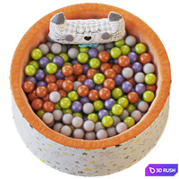 Pool dry with Welox balls 3D Model Corona