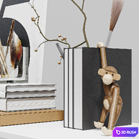 Decorative set for a children's room 3D Model Corona