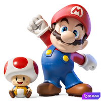 Super Mario 3D Model Corona