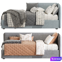 Sofa bed LEVEL 395 3D Model Vray, Corona