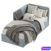 Sofa bed LEVEL 395 3D Model Vray, Corona