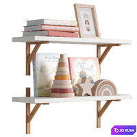 Kids Furniture set 01 3D Model Corona