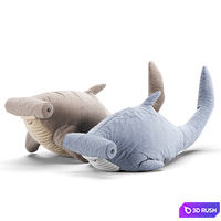 Shark Toys 3D Model Corona