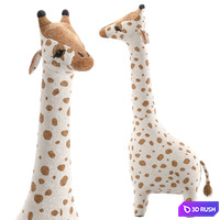 Large soft toy Giraffe from HM 3D Model Vray, Corona