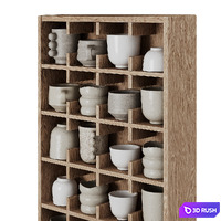 Kitchen accessories 001 3D Model Corona