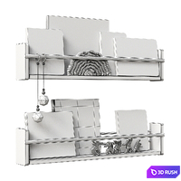 Decor set for kids 01 3D Model Vray, Corona