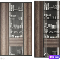 Dishes set - 9 3D Model Vray, Corona