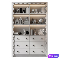 Furniture composition GHS-2550 3D Model Corona