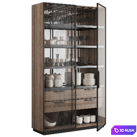 Wardrobe/ Showcase 03 3D Model Corona