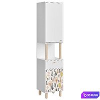 Trixie shelving 3D Model Vray, Corona