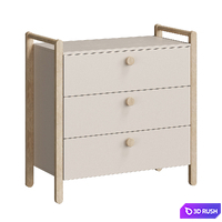 Ruffy children furniture set2 3D Model Vray, Corona