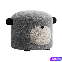 Pouf Melmi Bear Grey