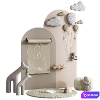 Decorative set for children's room