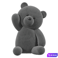 Teddy Bear Plush Toy 3D Model Corona