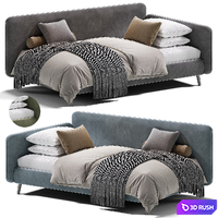 LORENS Kids bed Legs 3D Model Corona