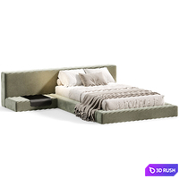 Tetris Kids Bed by Bino Home 3D Model Corona