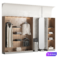 Shop window | Clothing store 003 KM 3D Model Corona