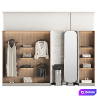 Shop window | Clothing store 003 KM 3D Model Corona