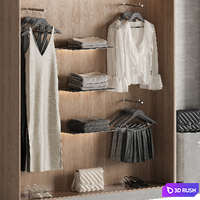 Shop window | Clothing store 003 KM 3D Model Corona