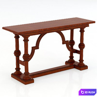 Stanley Furniture Console 3D Model Vray