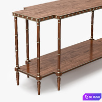 Hickory Chair Kina Console 3D Model Vray