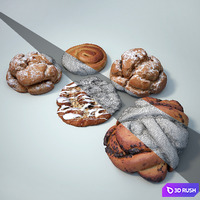 Vaking Set 3D Model Vray