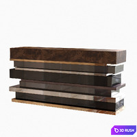 Hudson Furniture Lipstick Console 3D Model Vray