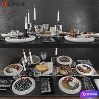 Table setting 3D Model