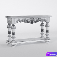 Sanctuary Console Table 3D Model Corona