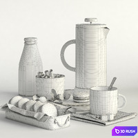 Decorative set_04 3D Model Vray