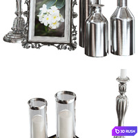 Chelini set 3D Model Vray