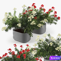 Urbilis Mod Planter 02 3D Model Vray
