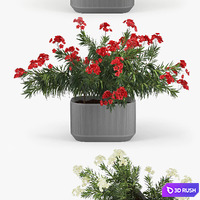 Urbilis Mod Planter 02 3D Model Vray