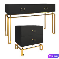Dresser and curbstone Garda decor KFG058 KFG059