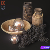 Vintage decorative set 2