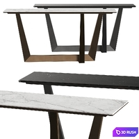 Bonaldo Art Console Table 3D Model Vray, Corona